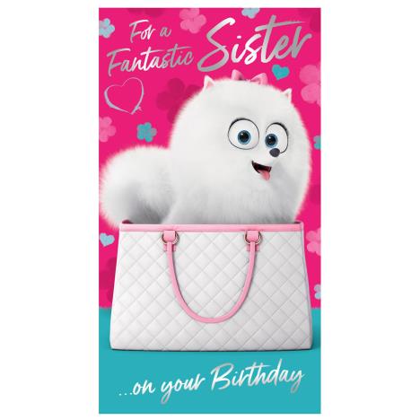 Sister The Secret Life Of Pet Birthday Card £2.45